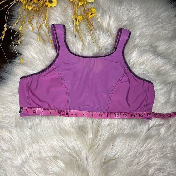 Glamorise Sport elite performance wonderwire sports bra sz 42c - Picture 8 of 9